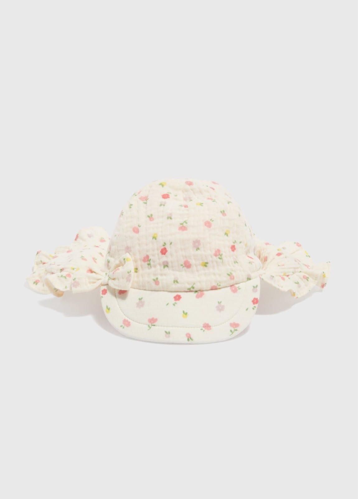 Off-white Floral Hat